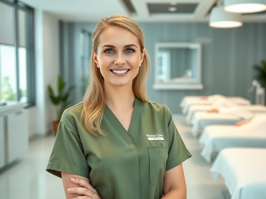 Beauty Therapist Standing